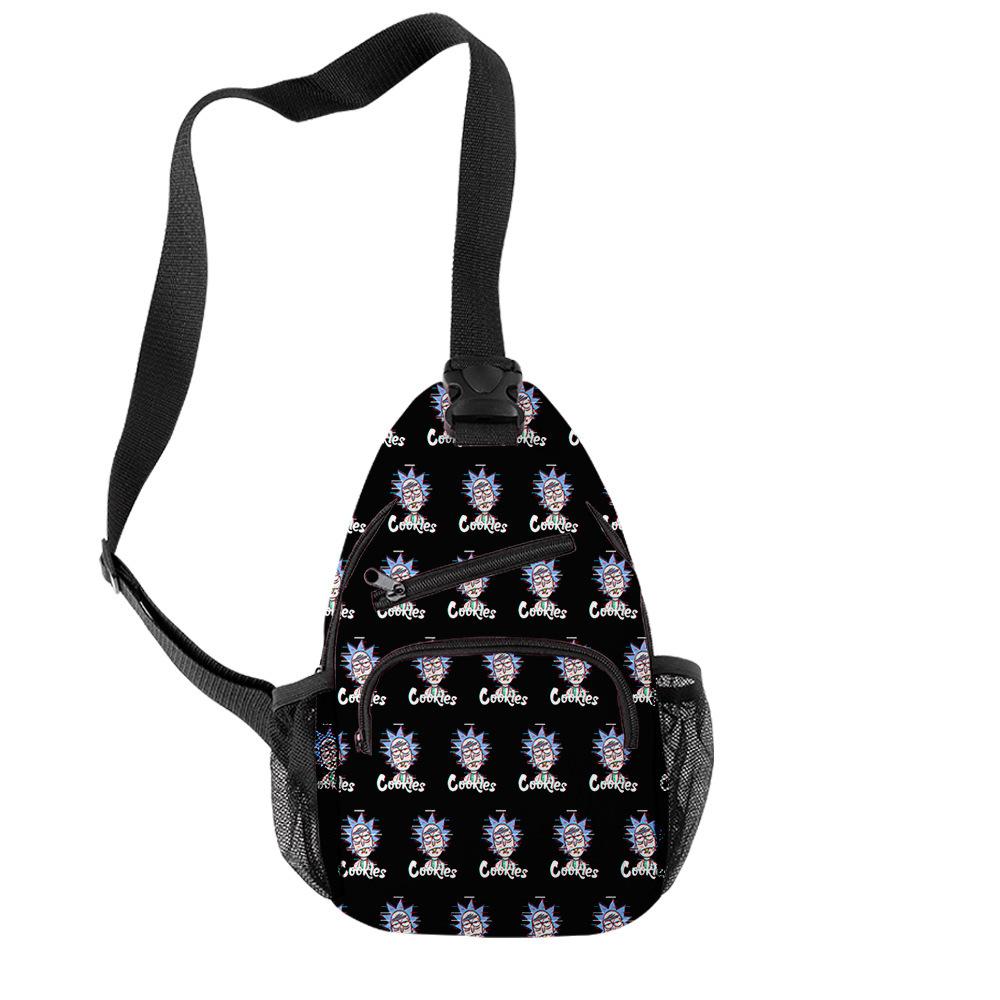 Cook Messenger Bag, Breast Bag, Wear-Resistant And Anti-Splashing Oxford Cloth Shoulder Bag, Casual Outdoor Bag.