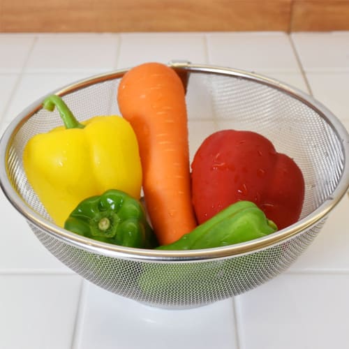 Wahei Freiz 20cm Round Colander with Rings, SUI Gut SUI-6010