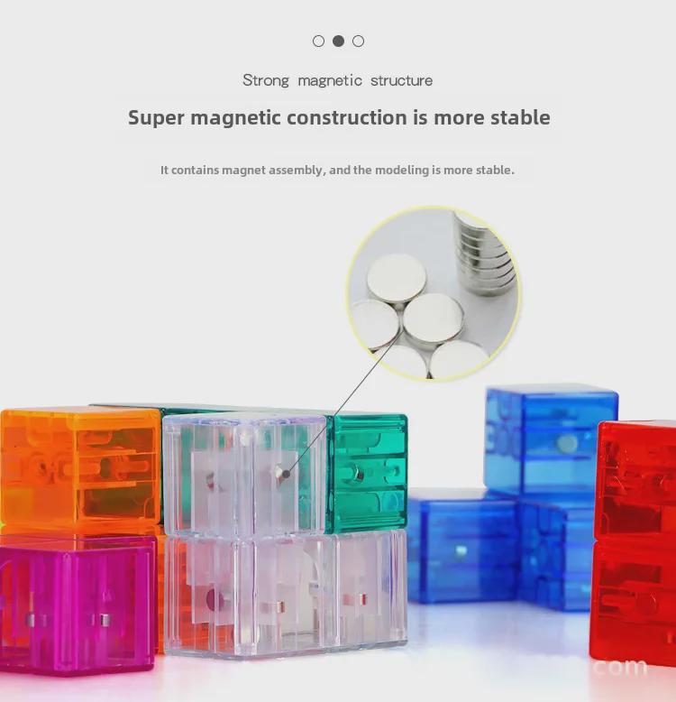 Magnetic Rubik's Soma Cube: Educational Building Blocks for Kids Aged 6+