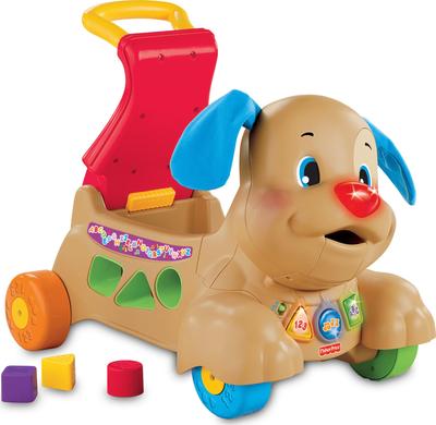Выгуливатель собак Fisher Price Dog Walker месяцев и BMG86 Push! Взбираться! [9 вверх] [Образовательный/Английский/Иностранный язык]