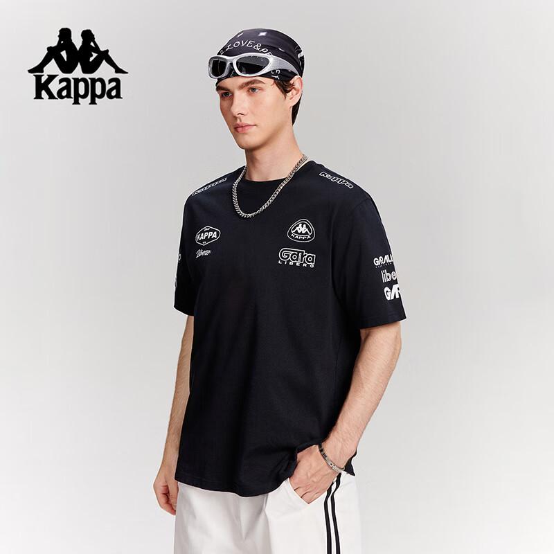 Kappa Unisex 2025 Summer Pure Cotton Loose Fit T-Shirt KPCGCTD73