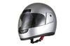 Bike Parts Center Motorcycle Helmet, Full Face, Silver, Free Size (57cm-60cm) 7302