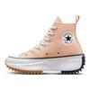Converse Run Star Hike Platform Высокий сезонный цвет — кроссовки унисекс Cheeky Coral Оранжевый Белый Черный A03549C