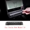 Rear Air Vent Cover For Tesla Model 3 Highland 2024 Center Console Armrest Box Back Conditioner Outlet Filter Grille Protector