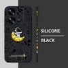Ударопрочный мягкий ТПУ чехол для Xiaomi 14T 13t 11t Poco F3 X6 X5 Pro Redmi Note 13 12 11 14 Pro Подставка Луна Принт Астронавт Тонкий чехол со шнурком
