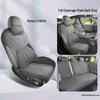 XPeng P7+ Breathable Suede Car Seat Cushions, Semi-Enclosed, All-Season