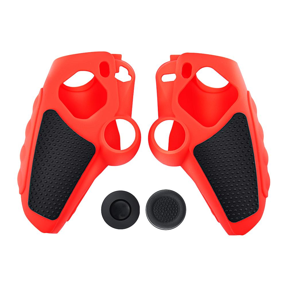 Для Sony PlayStation 5 контроллер чехол силиконовый защитный чехол с колпачками джойстика