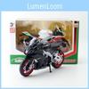 Сплавная модель мотоцикла со статической демонстрацией для детей