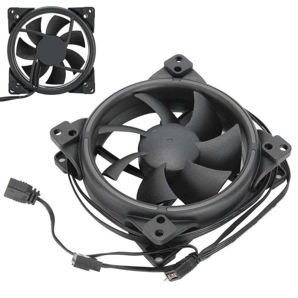 Chassis Fan Radiator PWM 4Pin DRGB Cooling PC Cooler 5V Motherboard Synchronization Toning 8cm