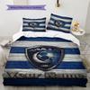 Name Custom Al-Hilal Pattern Bedding Set Quilt Cover Pillowcase Home Decor Gift (1 * duvet cover + 2 * pillowcase, without core)