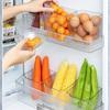 3 шт. органайзер для холодильника, контейнеры для хранения продуктов в холодильнике, прозрачный ящик для хранения приправ, кухонный органайзер для хранения в холодильнике