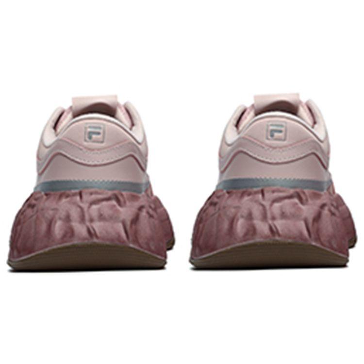 Fila Fm-15 Тканевые Двухслойные Кроссовки из Коровьей Кожи Низкие Женские кроссовки Темно-Розовые F12W214201FSR