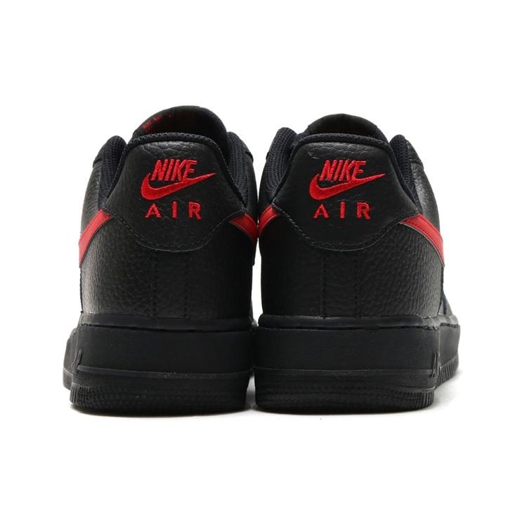 Nike Air Force 1 Low '07 'Black University Red' Men's AA4083-011