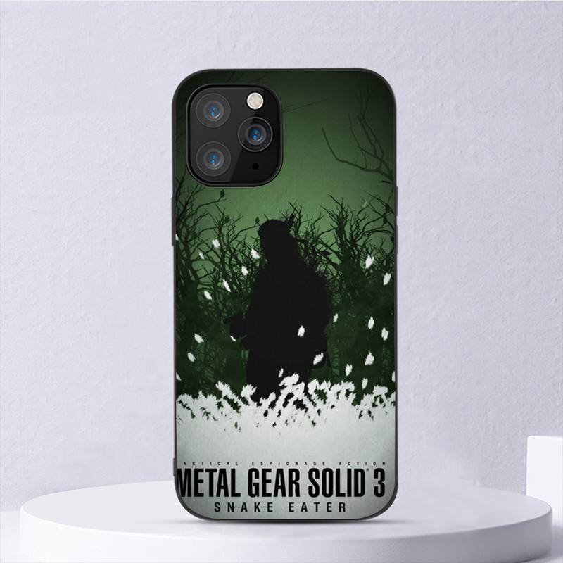 Твердый чехол для телефона Game Metal Gear для Iphone 11 12 Mini 13 14 Pro Xs Max X 8 7 6s Plus 5 Se Xr Shell