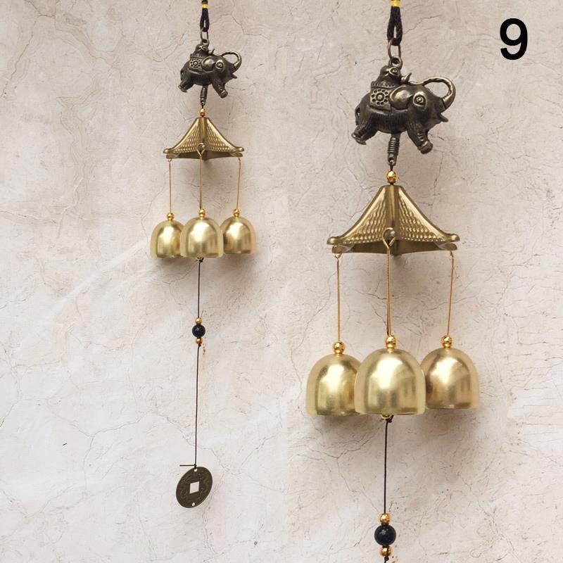 Antique Wind Chime Copper Yard Garden Outdoor Living Decoration Metal Wind Chime