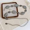 Belly Chain Metal Circular Ring Waist Chain Elegant Ethnic Belt Chain  Dress Decoration
