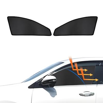 Cartist Toyota Harrier 60 Серия Сетчатые Солнцезащитные Шторки Боковые Шторки Блэкаут Насекомоотталкивающие УФ Магнитные Легкие Термо 2 Штуки (2013-2020), Шторы,