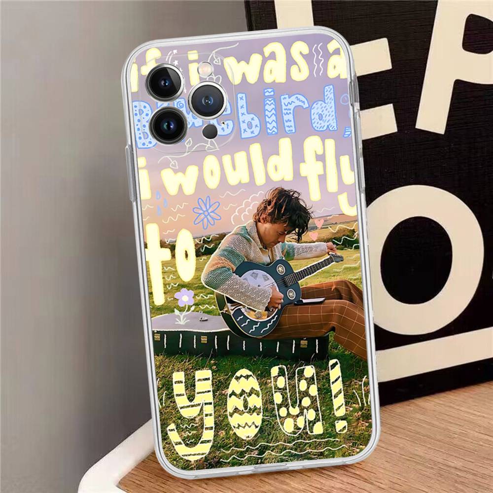 Hot H-Harrys Music Styles Phone Case For IPhone 17 16 15 14 13 12 11 Pro Max 13 12 Mini 17Air 16e Clear Cases