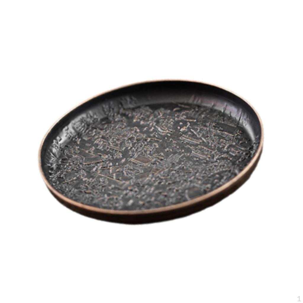 Сплав Подставка Под Чашку Коврик Подарок на День Рождения Модный Поднос для Подачи Десертов Вода Напиток для Отеля