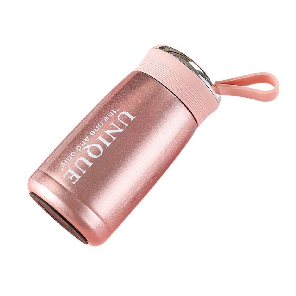 Непроливаемая чашка из нержавеющей стали Маленькая карманная чашка Прочный термос Женщины