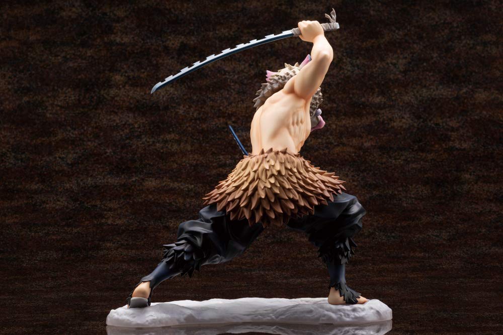 Tsuya ARTFX J Demon Kimetsu no Yaiba Inosuke Tsukihira масштабная законченная фигурка, окрашенная в ПВХ, PP925 Slayer 1/8