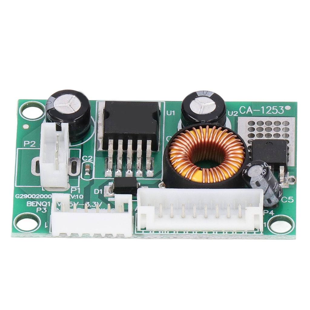 2Pcs Voltage Converter Module PCB LCD Power Supply Board with 3 Interface 12V To 5V 3.3V