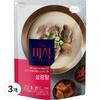 Pile-style Seolleongtang, 350g, 3 Pieces, Korean Convenience Food