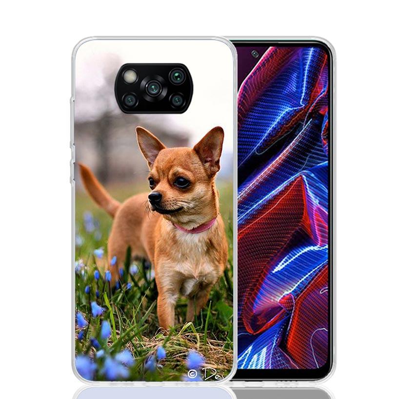 Chihuahua Puppy Teacup Dogs Case Phone Cover for Xiaomi Poco X3 Nfc X5 X6 X7 X4 Gt F7 Ultra F6 F5 Pro F4 F3 M5S M5 M4 M3 5G Tren