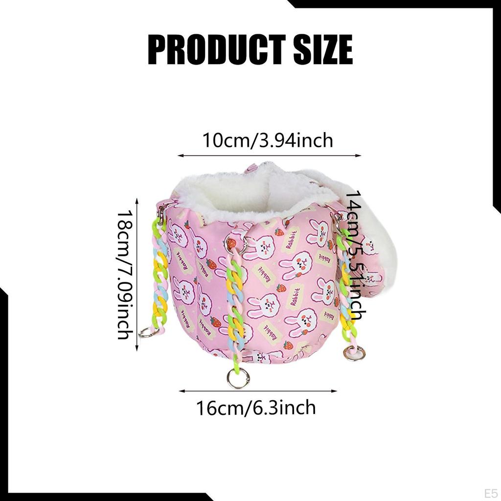 Подвесная корзина для морской свинки Мешочек для сахарного поссума для хомяка Белки Желтый
