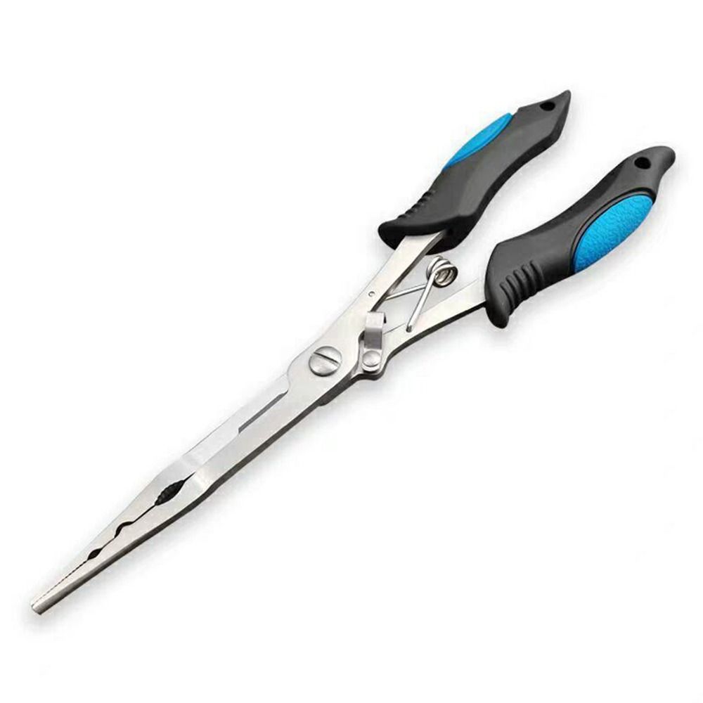 Pliers with Rubber Handle Steel Pliers Stainless Pliers Tongs Fish Mouth Pliers Hook Fishing Pliers