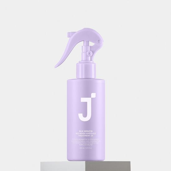 J.Sup Silk Keratin No-Wash Ampoule Treatment 2X 200ml