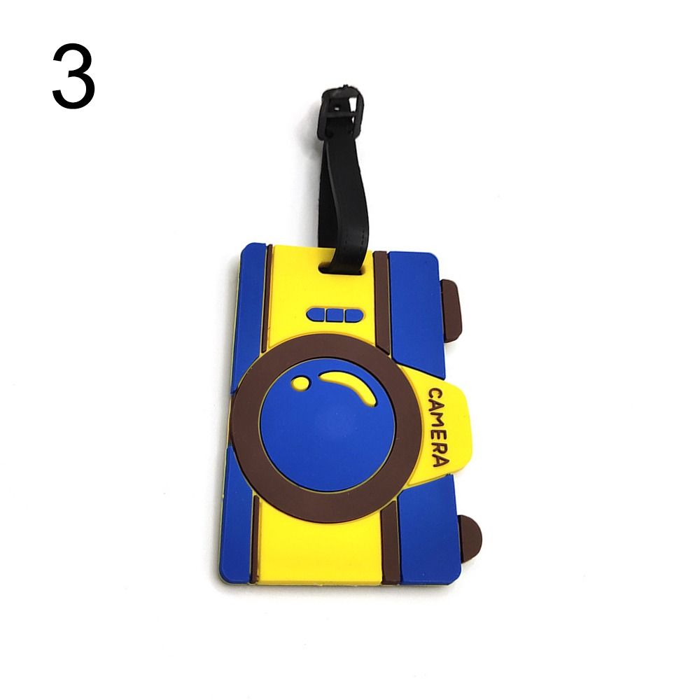 Cartoon Style Cartoon Luggage Tag Travel Accessories Name ID Address Tags Baggage Boarding Label