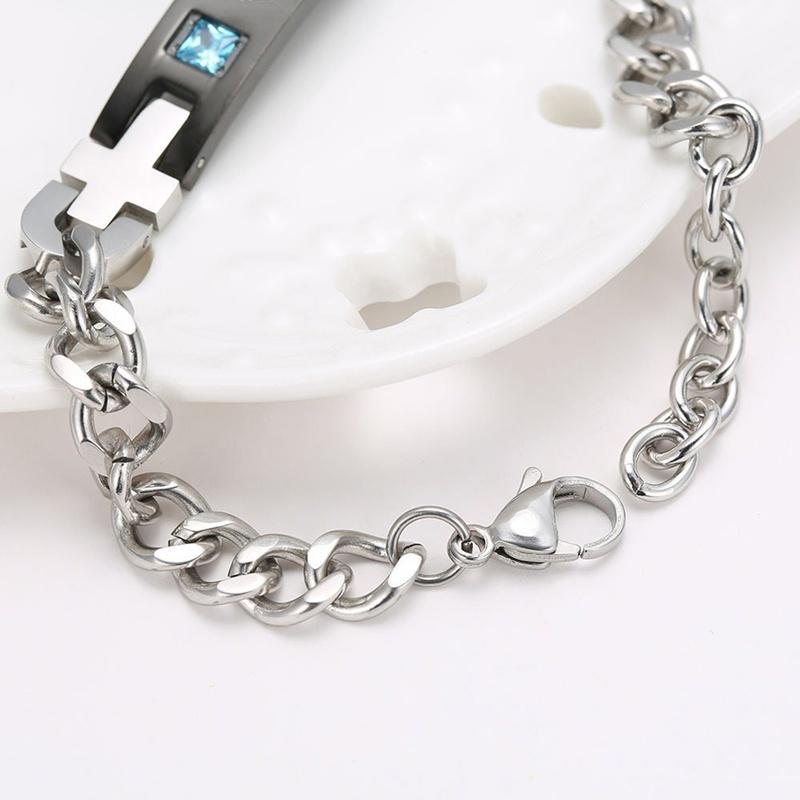 Парные титановые браслеты для влюблённых 2штуки