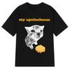 Моя футболка с мемом про кота Apolocheese, унисекс, женская, Харадзюку, летняя, из чистого хлопка, модная, повседневная, стритвир