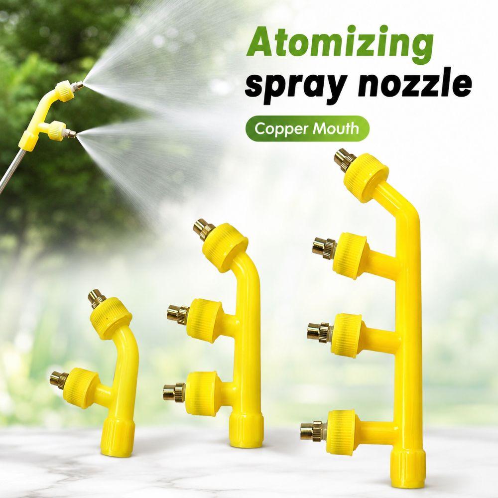 Copper Mouth Atomizing Sprayer Nozzle Adjustable Agricultural Spray Head Garden Accessories