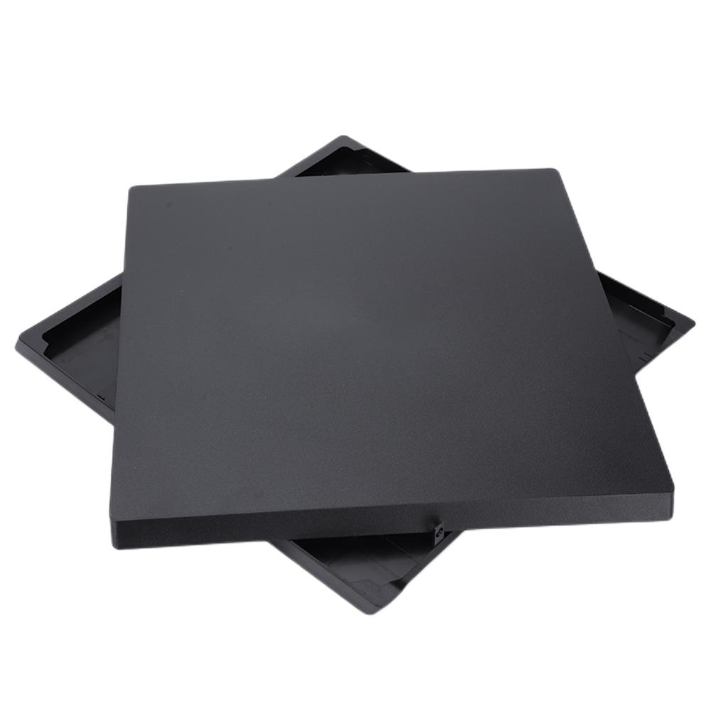 Пластиковый Нижний Корпус Черный Черный Замена Верхней Нижней Крышки Корпуса для PS4 1000/1100/PS41200/PS4 SLIM/PS4 Pro