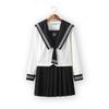 Milky Time Sailor Uniform, Cosplay, School Uniform, High School Girl, Halloween, JK, Long Sleeve, Square Collar (M)