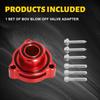 Red Blow Off Valve Adapter For - Cadillac CT4 2.7 Turbo