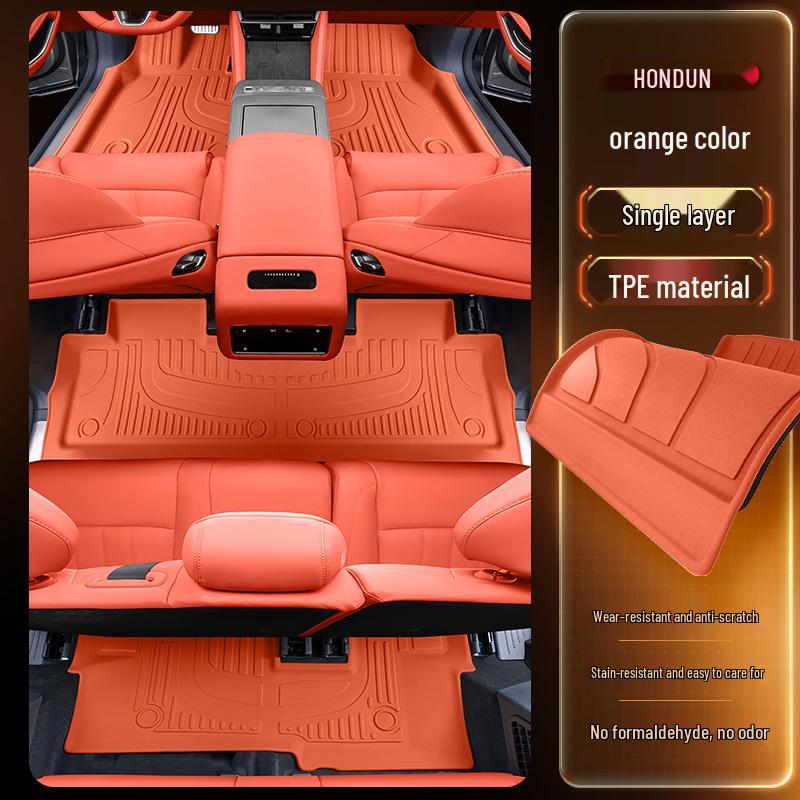 BYD Tang L 2025 ТПЭ Коврики в салон для нового электромобиля DM