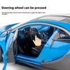 Модель автомобиля Bugatti Chiron Alloy в масштабе 1/18 со светом и звуком - Идеальный подарок для любителей автомобилей и детей - Аутентичная реплика