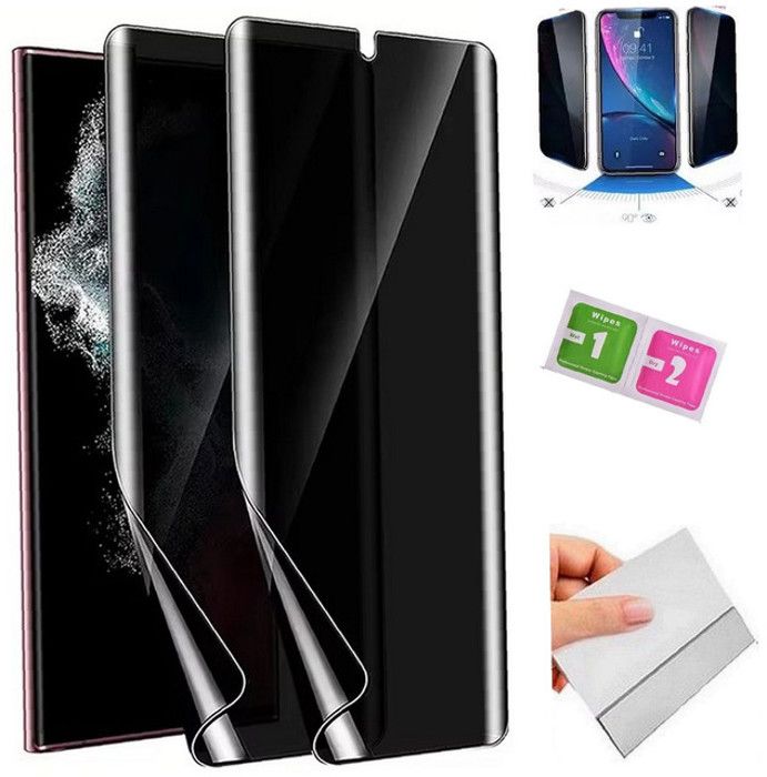 2 Films Hydrogel Anti-Espion pour Realme V13 5G - confidentialité renforcée