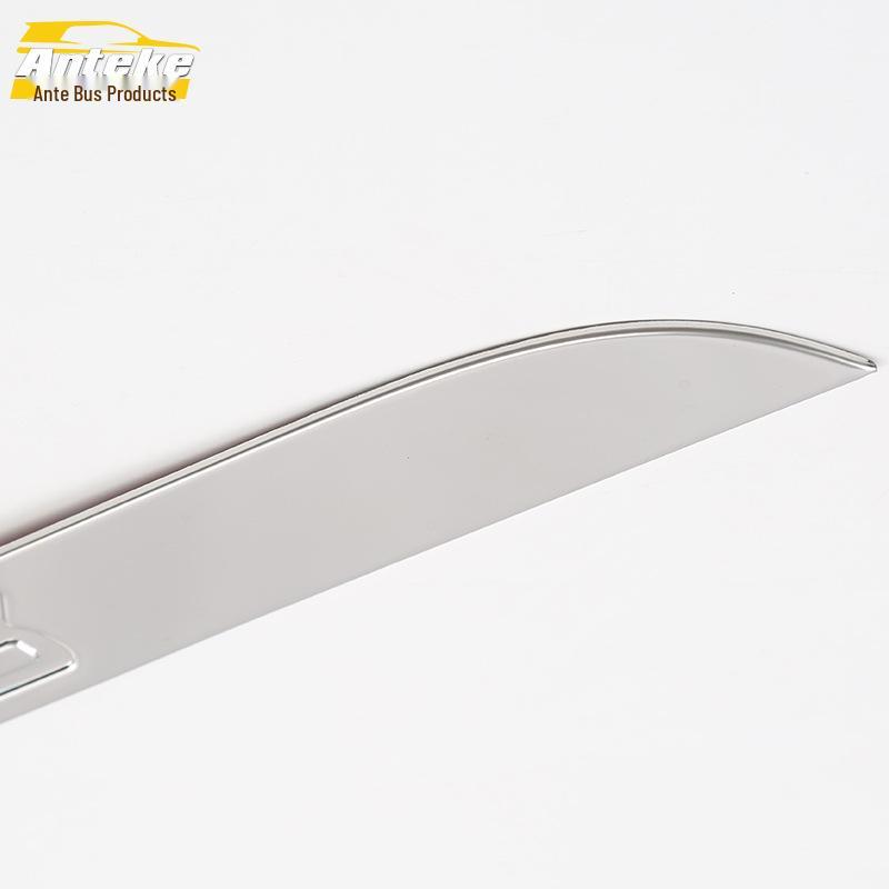 Avancier Tailgate Trim: Rear Trunk Bright Strip & Bumper Scuff Plate for 16 Models