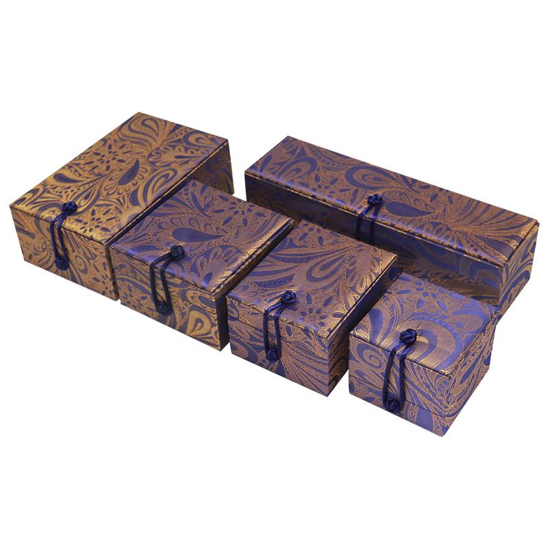 Винтажная шкатулка для драгоценностей из нефрита - Кованая застежка для колец, подвесок, браслетов и парчи