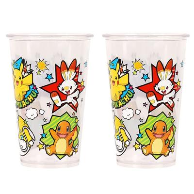 Lilpang Pokemon прозрачная большая чашка, разные цвета, 2 предмета, популярные корейские товары для родителей