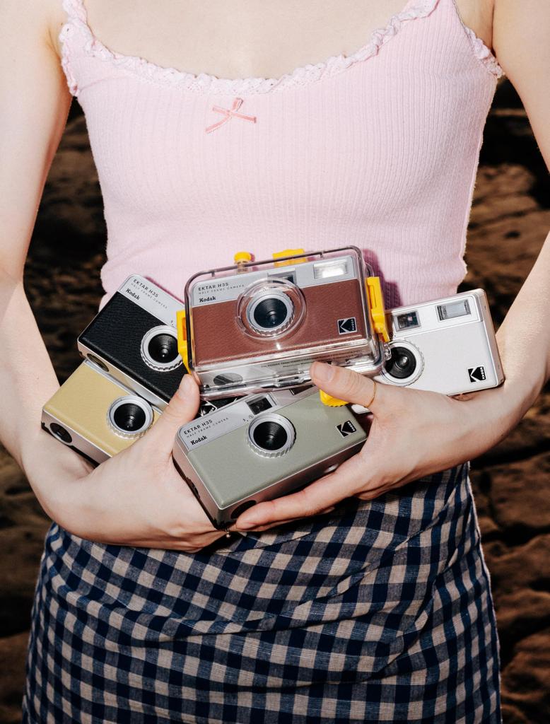 Водонепроницаемый чехол для пленочных камер KODAK EKTAR H35N H35 5м Легкий и Батарейки ААА Не и Полукадровый - Многоразовый, Прочный, Подводный, Использование,