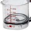 4-in-1 Adjustable Measuring Mess-free Plastic Cup Measuring Cup with Scraper Edges Multi-Functional Kitchen Essential for Baking Cooking