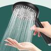 High Pressure Big Panel Sprayer Shower Accessories New 5 Modes Shower Head Household Handheld Bathroom Showerhead