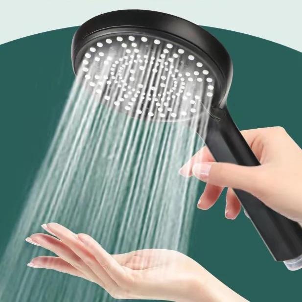 High Pressure Big Panel Sprayer Shower Accessories New 5 Modes Shower Head Household Handheld Bathroom Showerhead