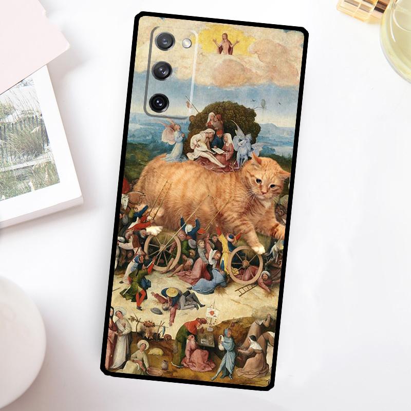 Hieronymus Bosch Art Painting Funda For Samsung Galaxy S23 Ultra S22 Plus S20 S21 FE S8 S9 S10 Note 10 20 S24 Ultra Case