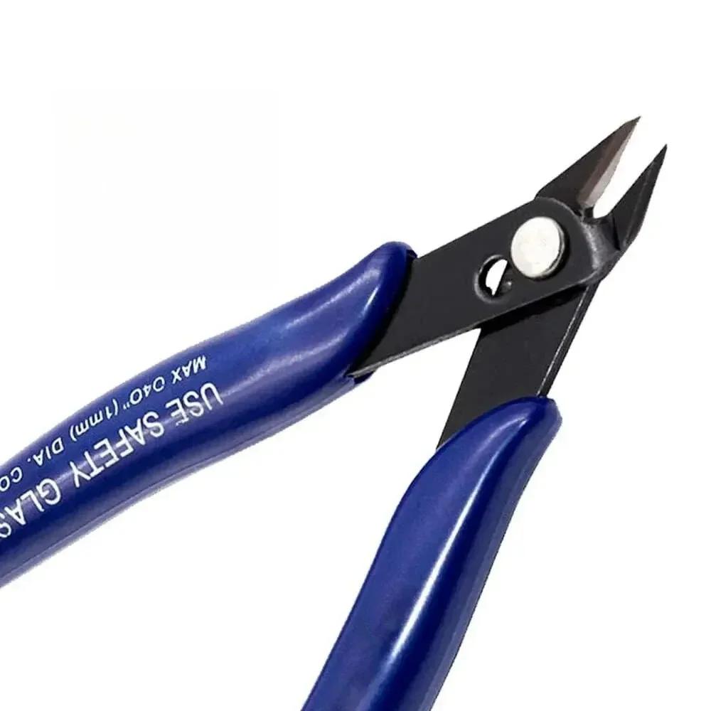 170 Wire Cutter Diagonal Pliers DIY Trimmer Diagonal Side Cutting Nippers Wire Cable Cutter Mini Snips Flush Nipper Hand Tools